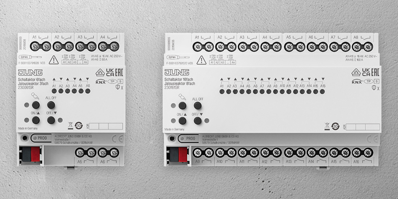 KNX Schalt- und Jalousieaktoren bei Elektro Seidenspinner GmbH in Augsburg