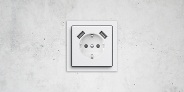 SCHUKO® USB-Steckdose bei Elektro Seidenspinner GmbH in Augsburg