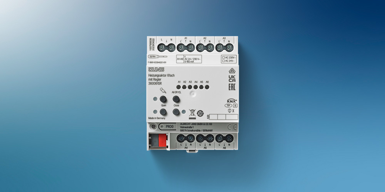 KNX Heizungsaktor 6-fach bei Elektro Seidenspinner GmbH in Augsburg