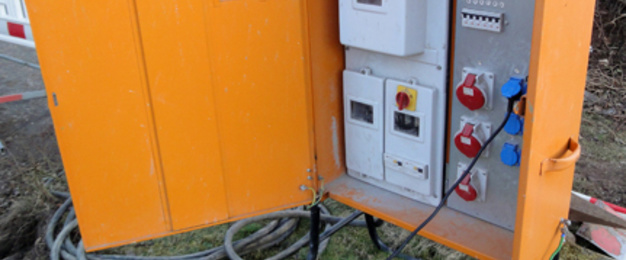 Baustrom bei Elektro Seidenspinner GmbH in Augsburg