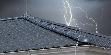 Äußerer Blitzschutz bei Elektro Seidenspinner GmbH in Augsburg