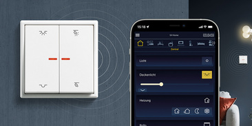 KNX RF Taster bei Elektro Seidenspinner GmbH in Augsburg