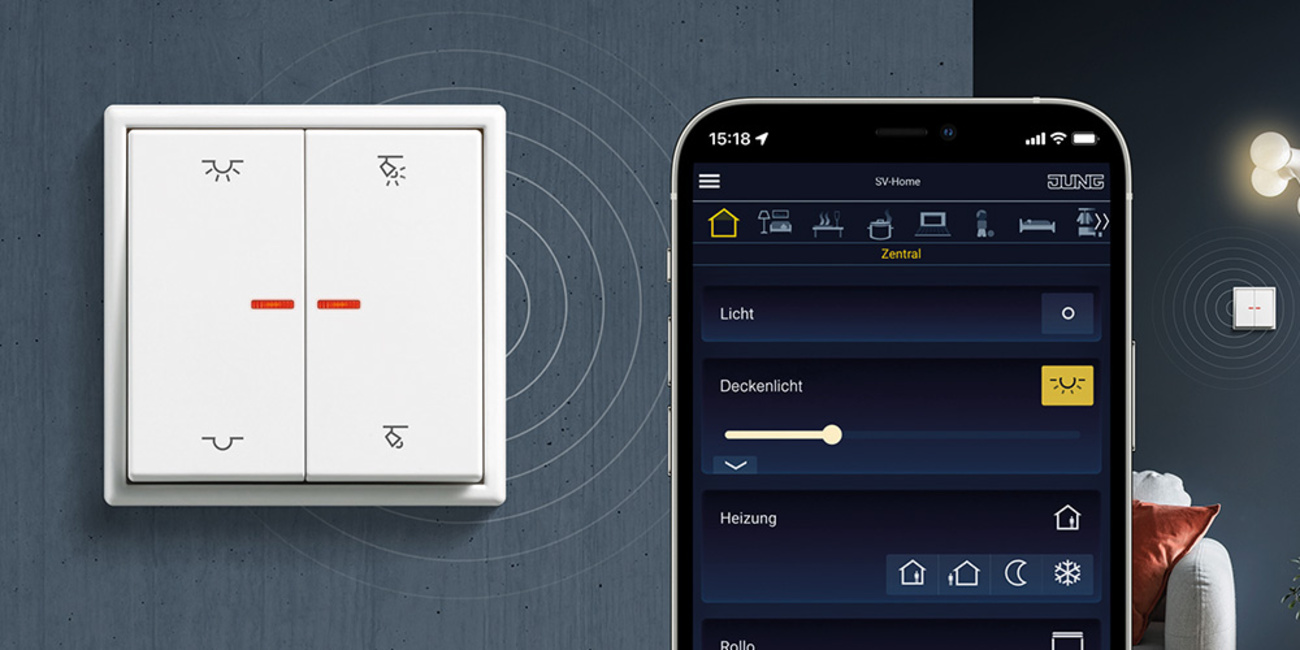 KNX RF Taster bei Elektro Seidenspinner GmbH in Augsburg